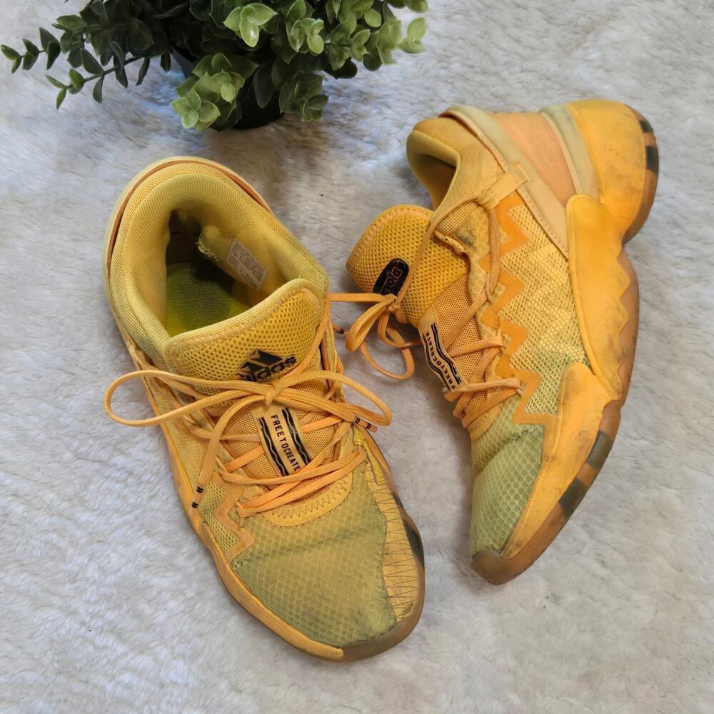Adidas D.O.N. Issue #2 Crayola Shoes Banana Mania, Men's 6.5